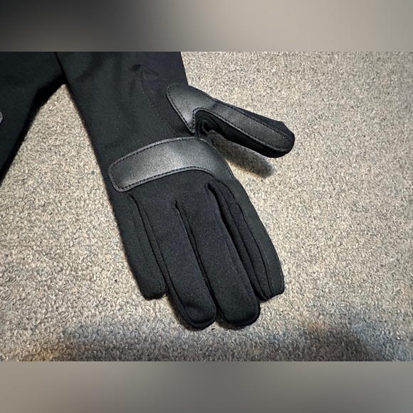 Isotoner Driving Gloves Women’s Smart Dri Smart Touch L/XL Washable Black - Picture 4 of 7